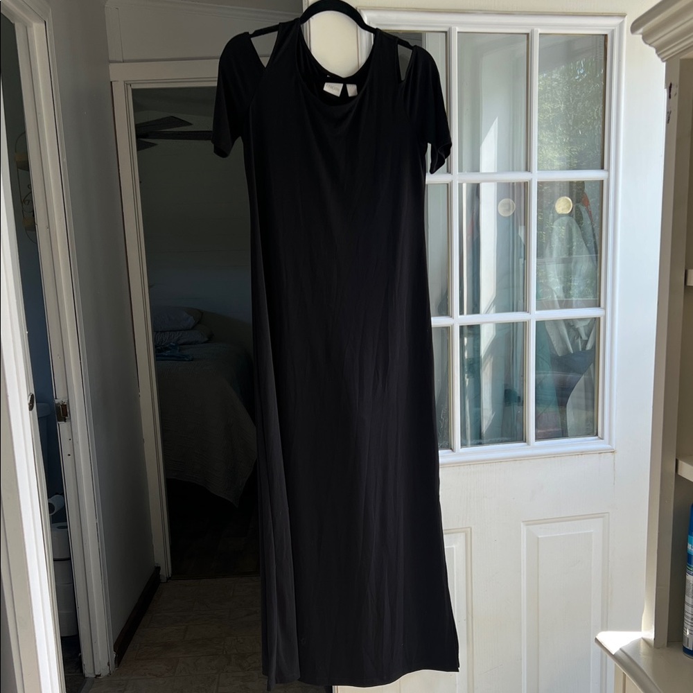 Chico's Classic Black Maxi Dress